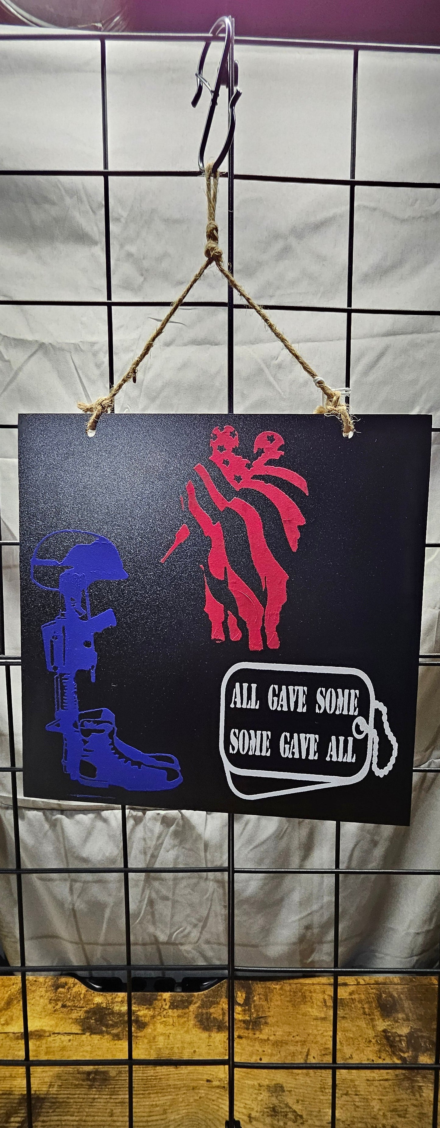 Some Gave All Chalkboard Picture