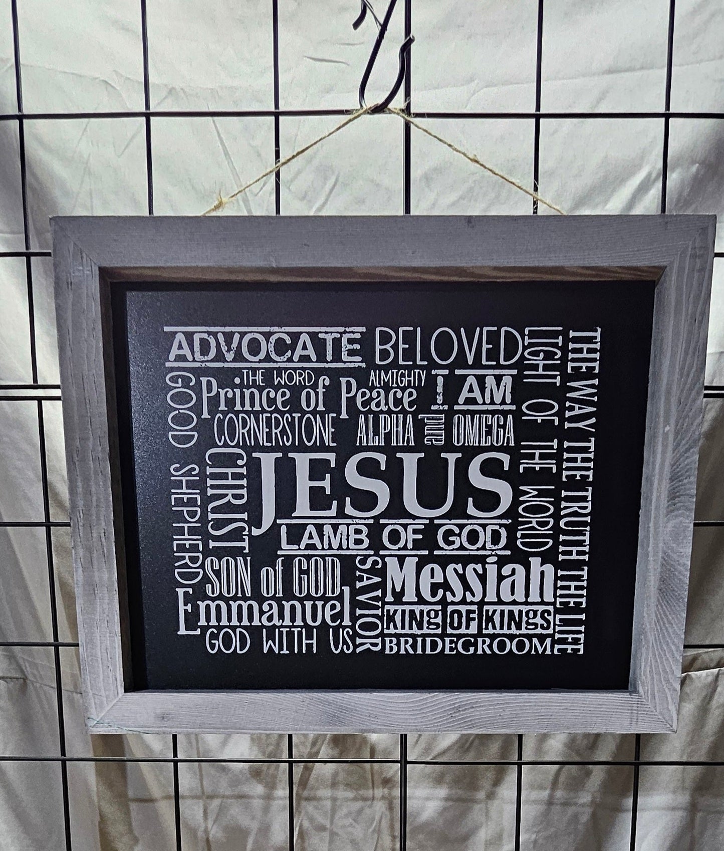 Jesus Subway Framed Picture