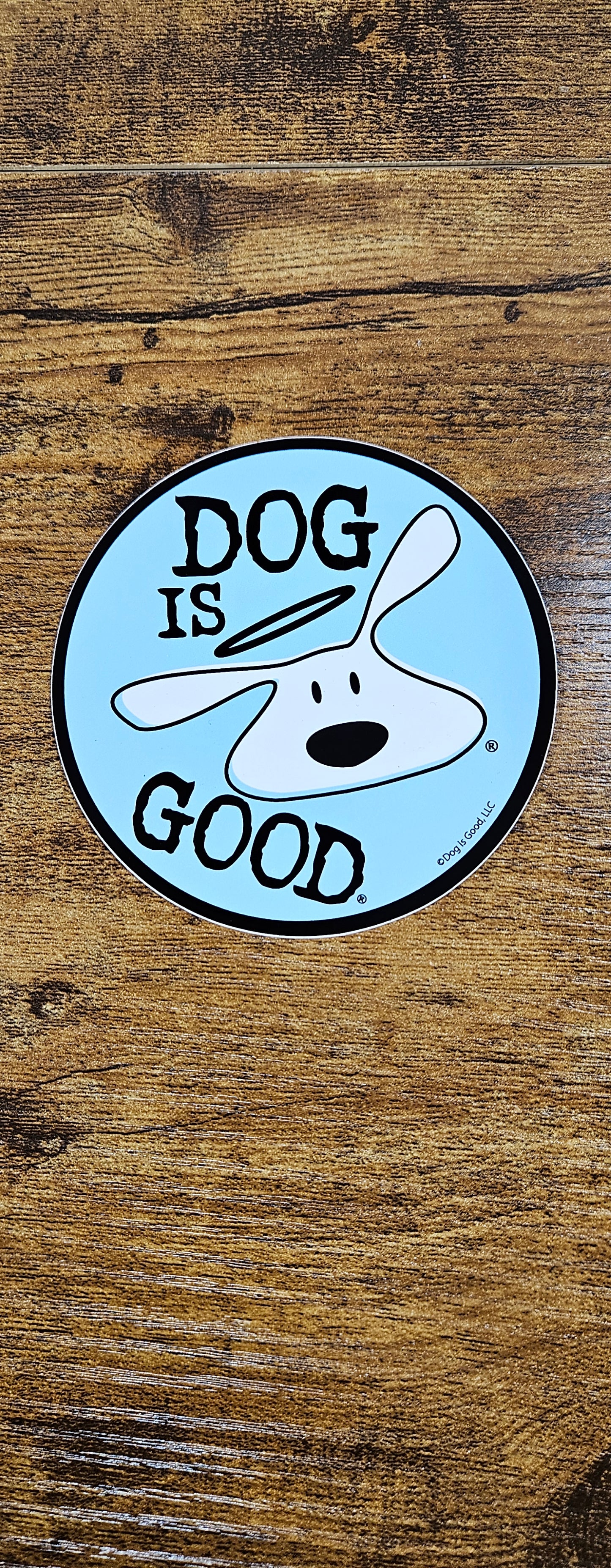 Sticker-DIG-Dog Is Good Logo