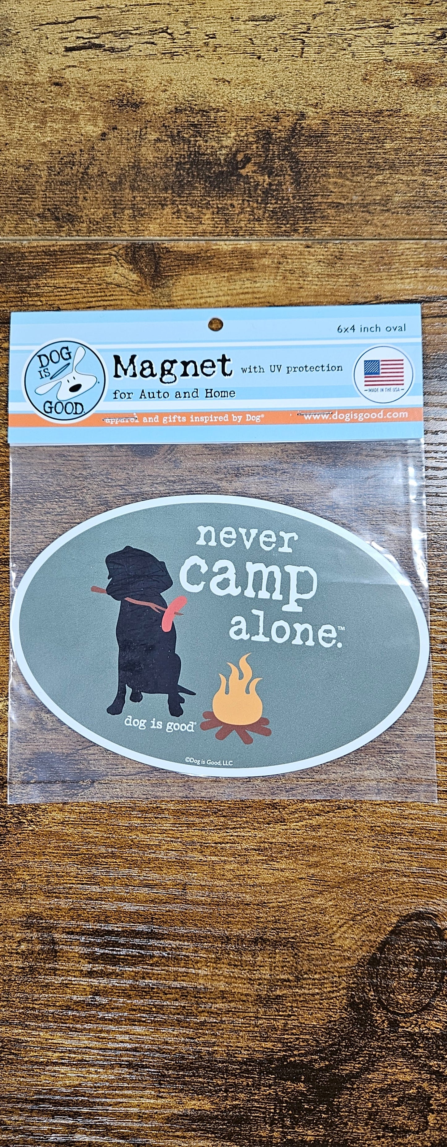 Car Magnet- DIG-Never Camp Alone