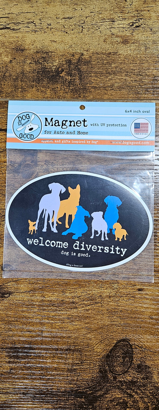 Car Magnet- DIG-Welcome Diversity