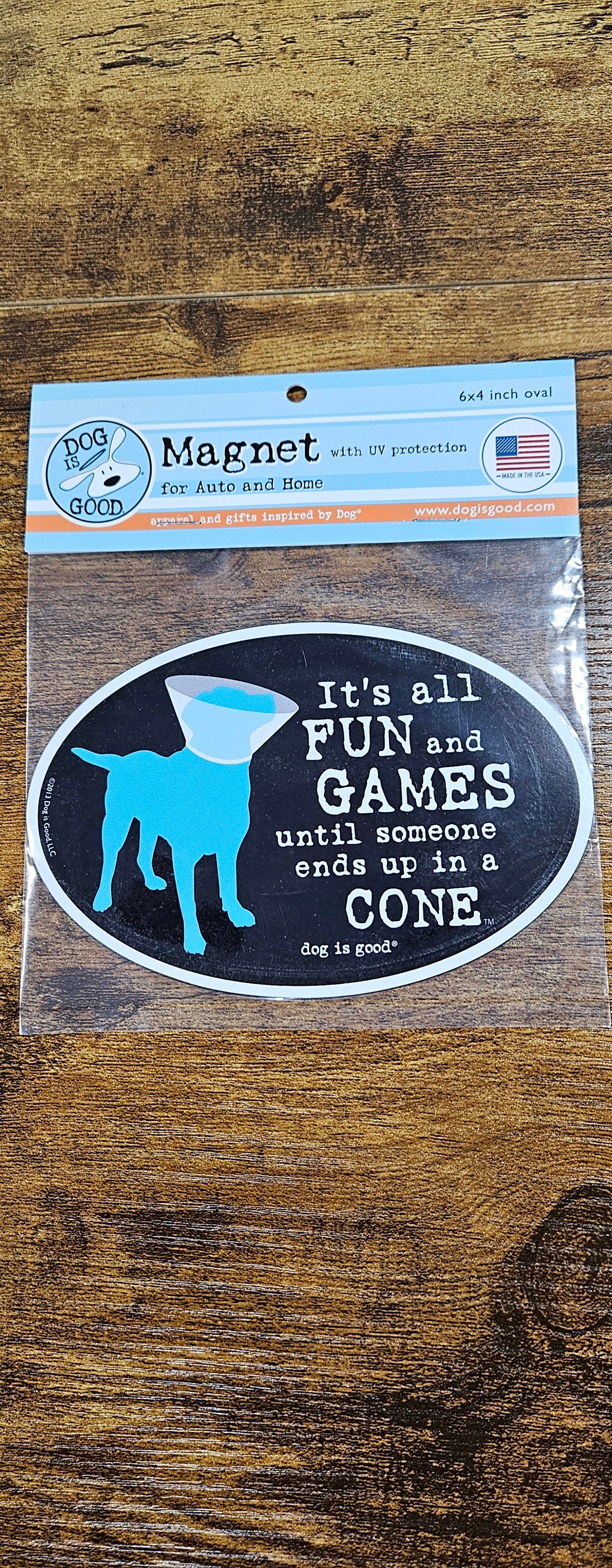 Car Magnet- DIG-It's All Fun and Games Until Someone Ends Up In A Cone