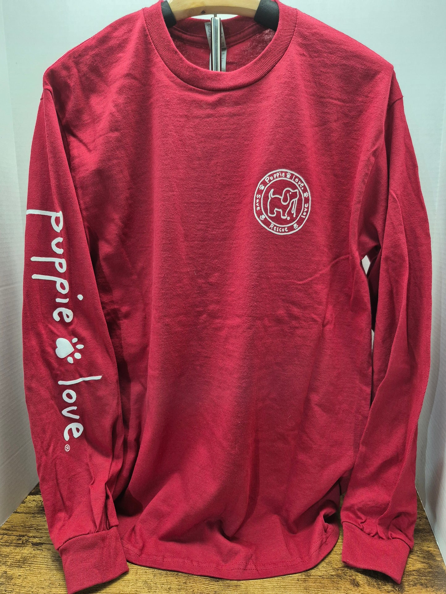 Puppie Love Pumpkin Farm Put LS tee