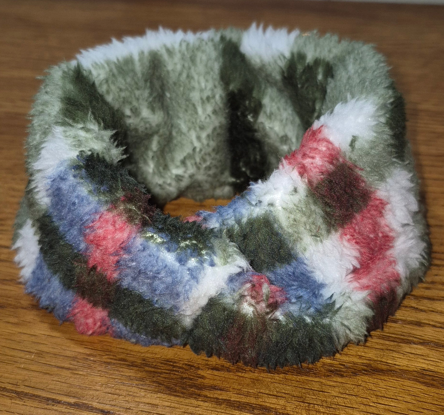 Pet Bandeau Scarf-Plaid